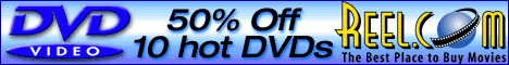 50% Off DVD's